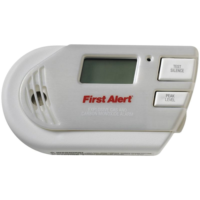 First Alert® GC01CN Combo Explosive Gas and Carbon Monoxide Alarm with Digital Display, 3 of 6