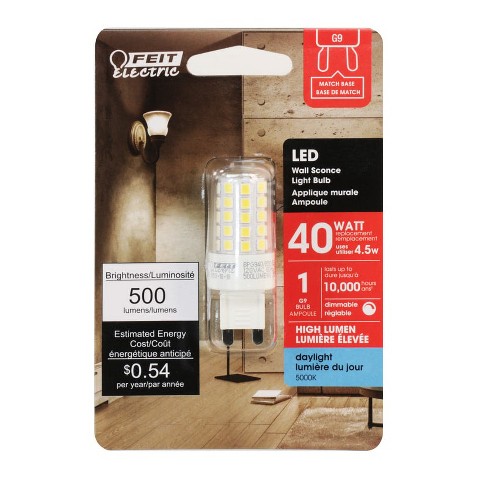 GE Specialty LED 60-Watt EQ T4 Warm White G9 Pin Base Dimmable LED Light  Bulb in the Specialty Light Bulbs department at