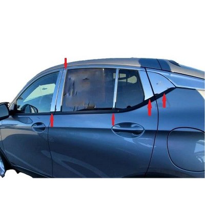 QAA part PP64553 is a 10 piece Stainless Steel Pillar Post Trim that is compatible with Buick Envista 2024