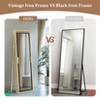 1.6m Full Size Large Floor Mirror Wall Mirror Makeup Dressing Mirror Hallway Bedroom - 4 of 4