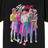 KPop Demon Hunters Saja Boys on Black Short Sleeve Adult T Shirt - 2 of 4