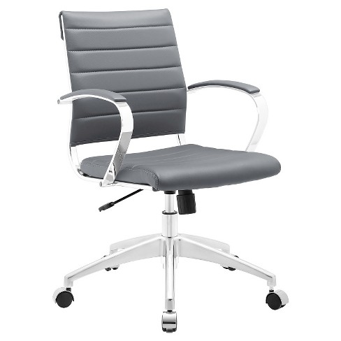 Jive Midback Office Chair Anchor Gray Modway Target