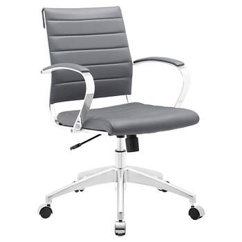 Jive Midback Office Chair Anchor Gray - Modway