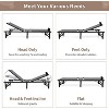 Sandinrayli Adjustable Bed Frame with Remote Control, Twin XL - 4 of 4