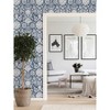 Nuwallpaper Anya Peel And Stick Wallpaper Navy : Target