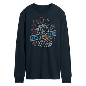 Men's - Disney - Minnie Mouse Long Sleeve Graphic T-Shirt - 1 of 4
