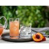 Le'raze Acrylic Drinking Glasses [Set of 18] Glassware Set Includes 6-17oz Highball Glasses, 6-13oz Rocks Glasses, 6-7 oz Juice Glasses - 4 of 4