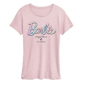 Women's - Barbie - Tie Dye Barbie Short Sleeve Graphic T-Shirt - 1 of 3