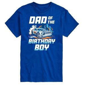Men's - Hot Wheels - Dad Of Birthday Boy Short Sleeve Graphic T-Shirt - 1 of 3