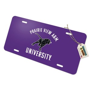 Prairie View A&M Panthers Logo Novelty Metal Vanity Tag License Plate - 1 of 4