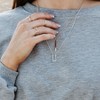 Sanctuary Project by sanctuaire U Shaped Thin Bar Necklace Silver - 2 of 2