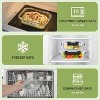 8-Pack Borosilicate Glass Food Storage Containers with Lids, Airtight, 5-35oz - 4 of 4