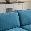 SKRAN Loveseat Modular Sofa,2 Seater Convertible Seat Upholstered Modular Couch Small Spaces with Storage for Living Room,Bedroom, Apartments - 4 of 4