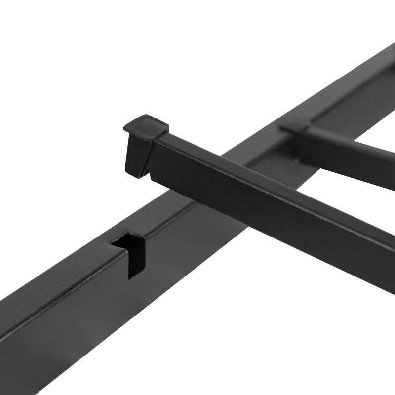 14&#34; Branden Minimalist Steel Platform Bed Frame Black - Taylor &#38; Logan, 5 of 10
