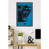 Trends International NFL Carolina Panthers - Logo 25 Framed Wall Poster Prints - 2 of 4