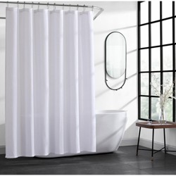 Details about   Target Home White Fern Burnout Shower Curtain 70"x72” 