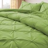 Peace Nest 3 Pieces Pinch Pleat Comforter and Pillowcases Set, Soft Lightweight Fluffy All Season Bedding Set - 2 of 4