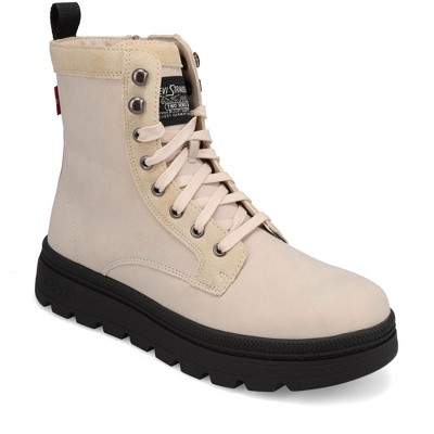 Levi's Womens Bailey Z Synthetic Leather Casual Zip Up Boot