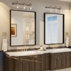 Apmir High-Strength Tempered Glass and Aluminum Alloy Framed French Cleat Mounted Wall Decor Bathroom Vanity Mirror with 5-Year Warranty - 2 of 4