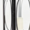 Plum & Post 8" x 18" Jace Colonial Revival Small Candle Holder Decorative Open Top Lantern - 3 of 4