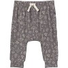 Modern Moments by Gerber Baby Neutral 4-piece Baby  Gray, Long Sleeve Bodysuits and Cozy Pants Set - 4 of 4