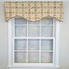 RLF Home Botanical Cornice Valance - 100% Cotton with Ivory Lining 50" x 17"  Beige - 2 of 4