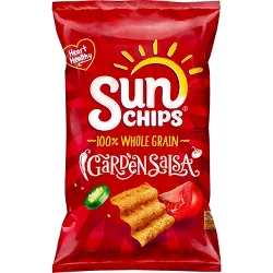 SunChips Garden Salsa Flavored Wholegrain Snacks - 7oz