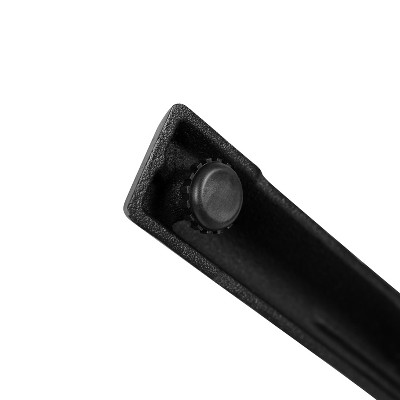 Rustic Gray Round Laminate Conference Table with Cast Iron Base