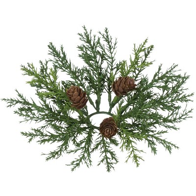 Sullivans Artificial Arborvitae Wreath
