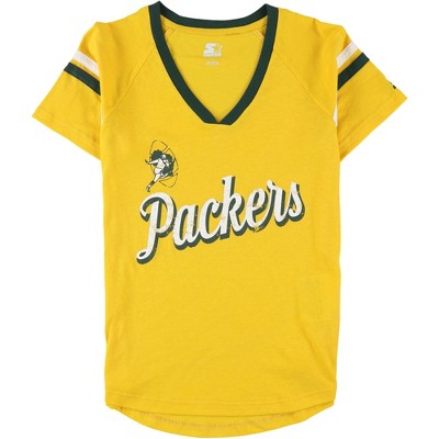 STARTER Womens Green Bay Packers Graphic T-Shirt
