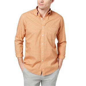 Club Room Mens Geo-Print Button Up Shirt - 1 of 1