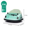 12V Kids Ride On Bumper Car Electric Bumping Car Battery Powered Ride On Toy with Remote Control, Battery Display, 360°Spin, LED Lights, Music - 2 of 4