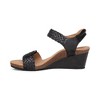 Aetrex Grace Adjustable Woven Wedge - 4 of 4