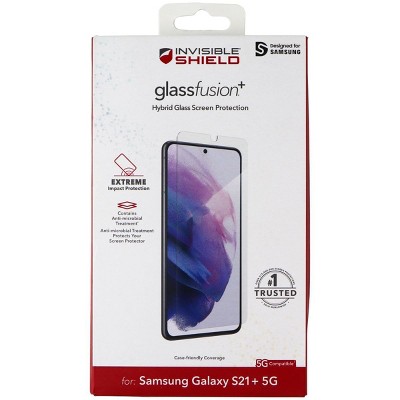 ZAGG InvisibleShield (GlassFusion+) Hybrid Glass Screen for Galaxy (S21+) 5G