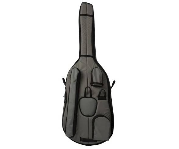 Mooradian Deluxe 7/8 Double Bass Bag Medium 7/8 Silver