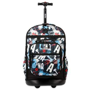 J World Duo 18" Rolling Backpack and Lunch Bag