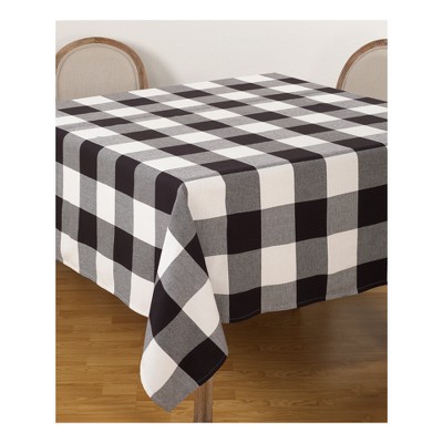 plaid tablecloth