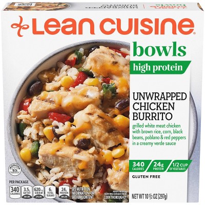 Lean Cuisine Frozen Gluten Free Unwrapped Burrito Bowl - 10.5oz