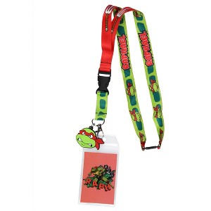 Teenage Mutant Ninja Turtles Character Design ID Badge Holder Lanyard, Raphael - 1 of 4