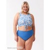 Coastline Blue Mid-Waist Bottom - 4 of 4