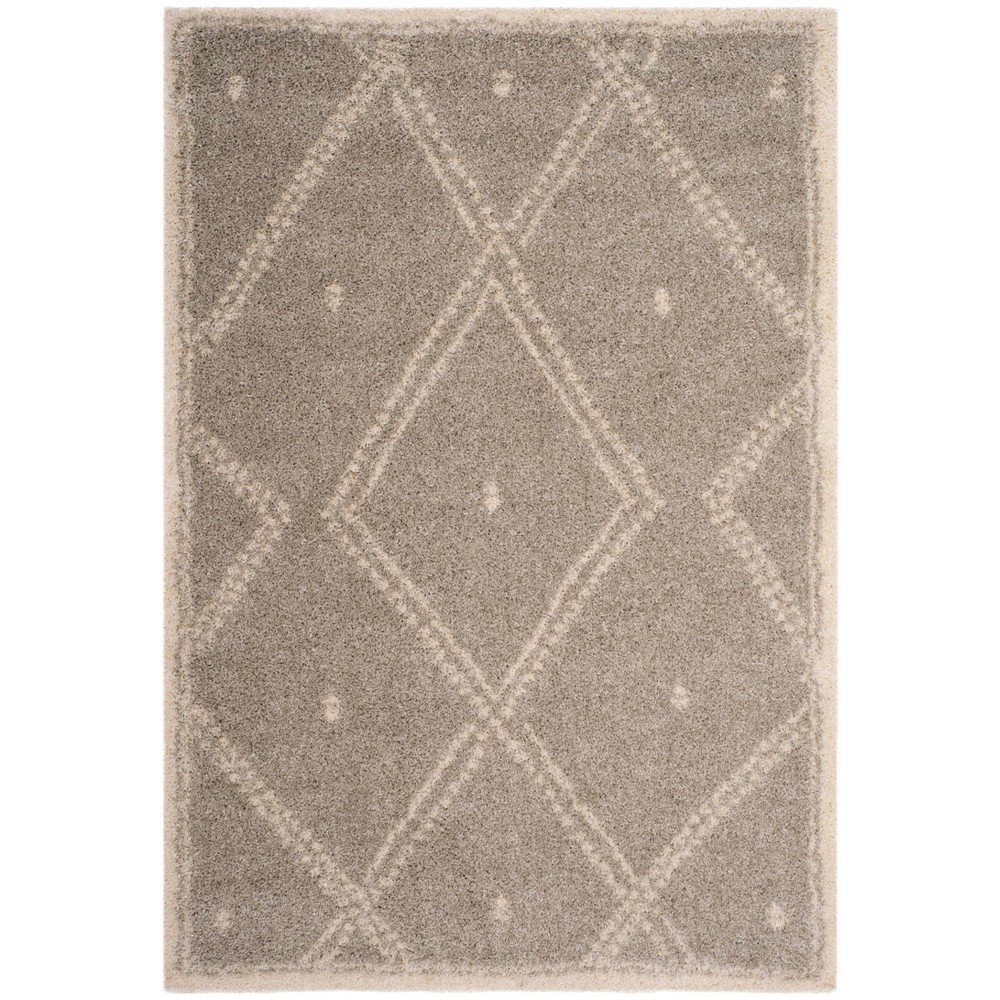 3'x5' Hubbell Loomed Rug Gray/Ivory - Safavieh