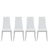 NicBex Set of 4 Elegant PU Upholstered Dining Chairs with High Backrest,Armless Chairs for Kitchen,Living Room - 2 of 4
