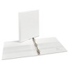 Avery Heavy-Duty Non Stick View Binder with DuraHinge and Slant Rings, 3 Rings, 0.5" Capacity, 11 x 8.5, White, (5234) - 3 of 4