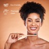 Natural Bamboo Toothbrushes & Charcoal Whitening Toothpaste Set - 2 of 3