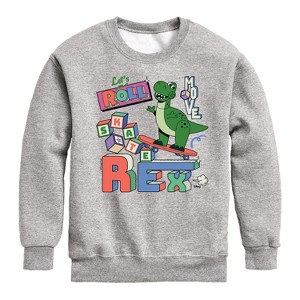 Boys' - Disney - Toy Story Graphic Long Sleeve Fleece Sweatshirt - 1 of 4