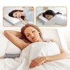 Cheer Collection Dual-Core Memory Foam Pillow with Gel Fiber and Washable Cover - 2 of 4