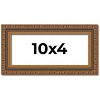 PosterPalooza | Panoramic Classic Gold Picture Frame - UV Acrylic, Foam Board Backing, Hanging Hardware - 2 of 4