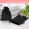Unique Bargains Cotton Linen Burlap Bags with Drawstring 20 Pcs - 4 of 4
