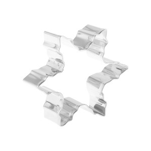 Unique Bargains Pastry Cutter Christmas Hat-Shaped Dishwasher Safe Stainless Steel Silver Tone 1Pcs - 1 of 4