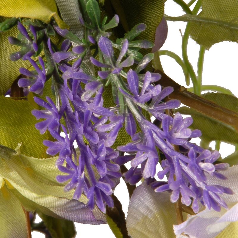 72&#34; Flower Garland Purple - National Tree Company, 4 of 8